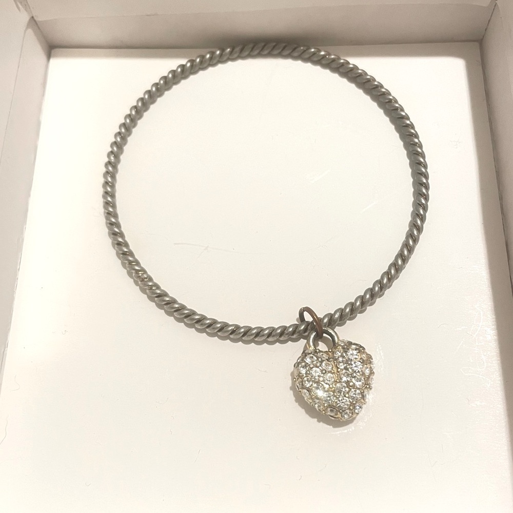 🌻HP🌻Diamond Heart Charm Bracelet